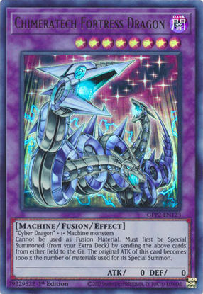 Chimeratech Fortress Dragon - GFP2-EN123 - Ultra Rare 1st Edition