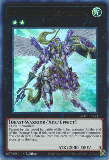 Sky Cavalry Centaurea - GFP2-EN141 - Ultra Rare 1st Edition