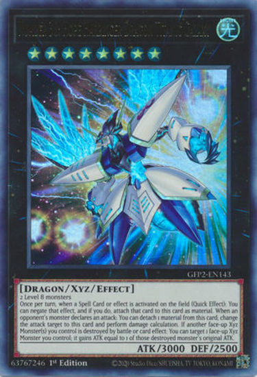 Number 38: Hope Harbinger Dragon Titanic Galaxy - GFP2-EN143 - Ultra Rare 1st Edition