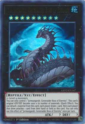 Jormungandr, Generaider Boss of Eternity - GFP2-EN147 - Ultra Rare 1st Edition