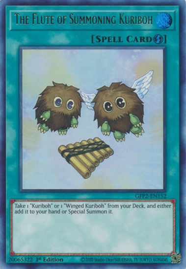 The Flute of Summoning Kuriboh - GFP2-EN152 - Ultra Rare 1st Edition