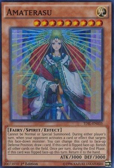 Amaterasu - TDIL-EN035 - Super Rare 1st Edition