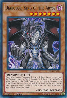 Diabolos, King of the Abyss - SR06-EN004 - Common 1st Edition