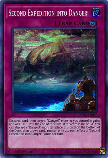 Second Expedition into Danger! - SOFU-EN087 - Super Rare 1st Edition