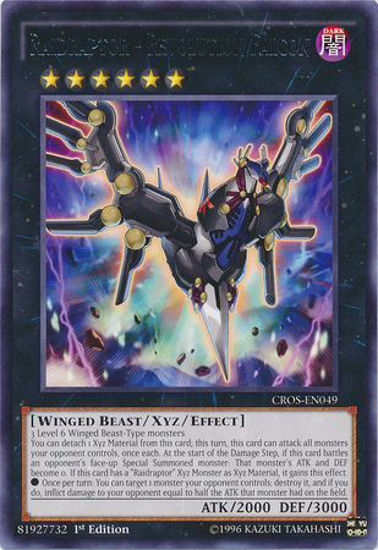 Raidraptor - Revolution Falcon - CROS-EN049 - Rare 1st Edition