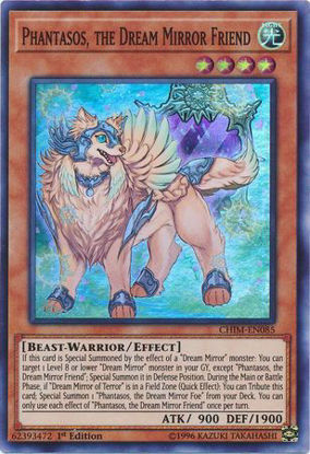 Phantasos, the Dream Mirror Friend - CHIM-EN085 - Super Rare 1st Edition