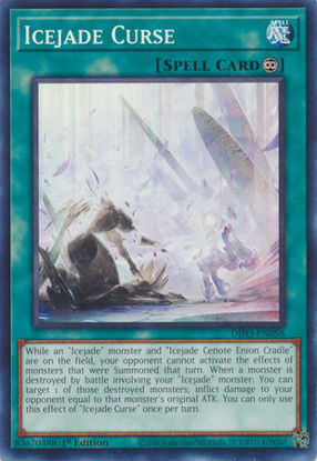 Icejade Curse - DIFO-EN056 - Common 1st Edition