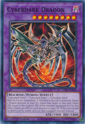 Cyberdark Dragon - LDS1-EN036 - Common 1st Edition