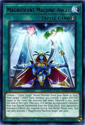 Magnificent Machine Angel - LED4-EN016 - Rare 1st Edition