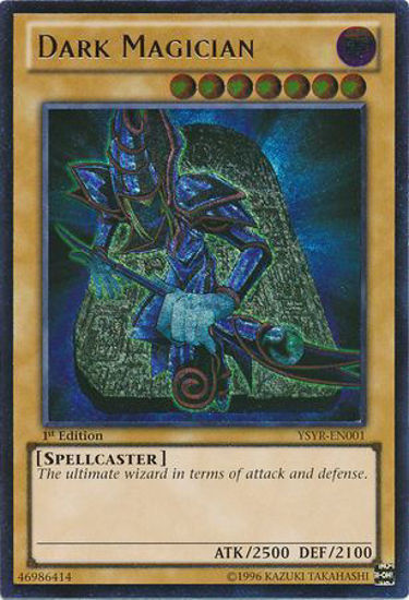 Dark Magician - YSYR-EN001 - Ultimate Rare 1st Edition