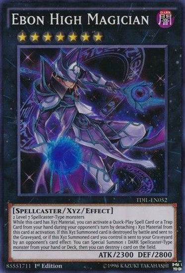 Ebon High Magician - TDIL-EN052 - Super Rare 1st Edition