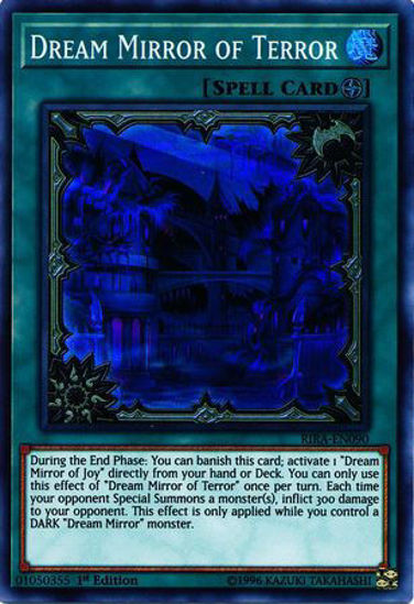 Dream Mirror of Terror - RIRA-EN090 - Super Rare 1st Edition