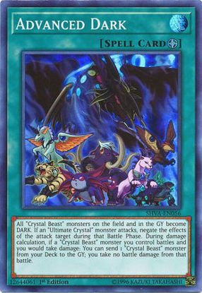 Advanced Dark - SHVA-EN056 - Super Rare 1st Edition