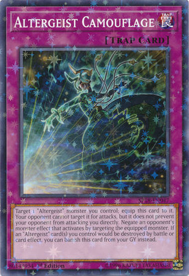 Altergeist Camouflage - SP18-EN047 - Starfoil Rare 1st Edition