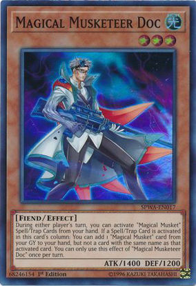 Magical Musketeer Doc - SPWA-EN017 - Super Rare 1st Edition