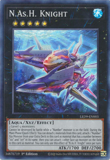 N.As.H. Knight - LED9-EN003 - Super Rare 1st Edition