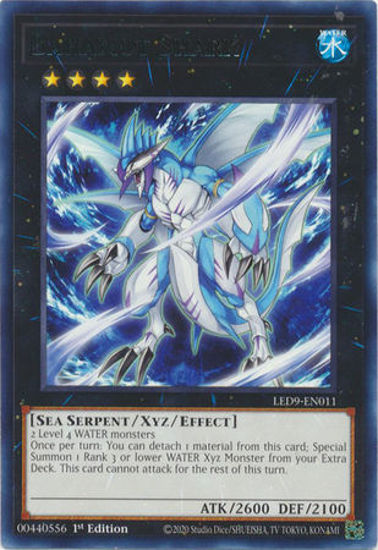 Bahamut Shark - LED9-EN011 - Rare 1st Edition