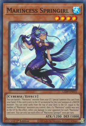 Marincess Springirl - LED9-EN031 - Super Rare 1st Edition