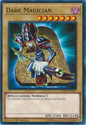 Dark Magician - LEDD-ENA01 - Common 1st Edition