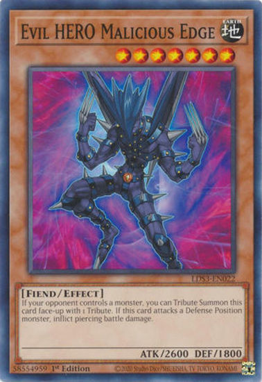 Evil HERO Infernal Gainer - LDS3-EN022 - Common 1st Edition