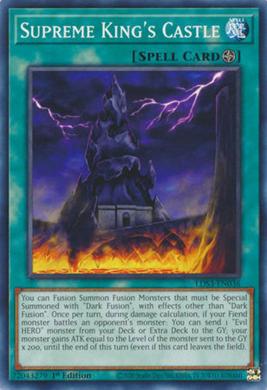 Supreme King's Castle - LDS3-EN036 - Common 1st Edition