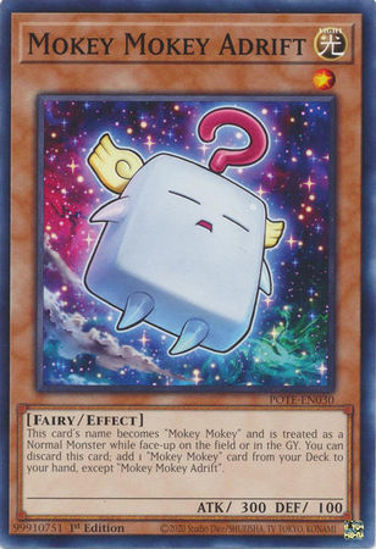 Mokey Mokey Adrift - POTE-EN030 - Common 1st Edition