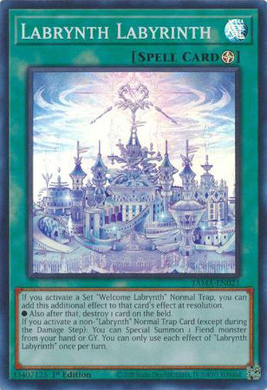 Labrynth Labyrinth - TAMA-EN021 - Super Rare 1st Edition