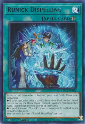 Runick Dispelling - TAMA-EN032 - Rare 1st Edition