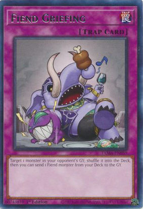 Fiend Griefing - TAMA-EN059 - Rare 1st Edition