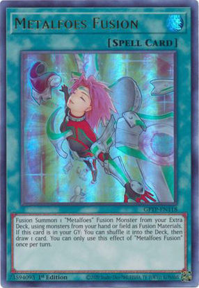 Metalfoes Fusion - GFTP-EN118 - Ultra Rare 1st Edition