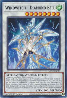 Windwitch - Diamond Bell - MP22-EN023 - Rare 1st Edition