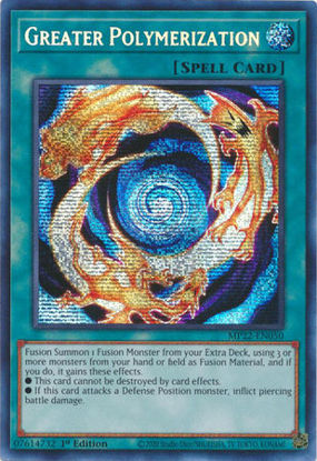 Greater Polymerization - MP22-EN050 - Prismatic Secret Rare 1st Edition