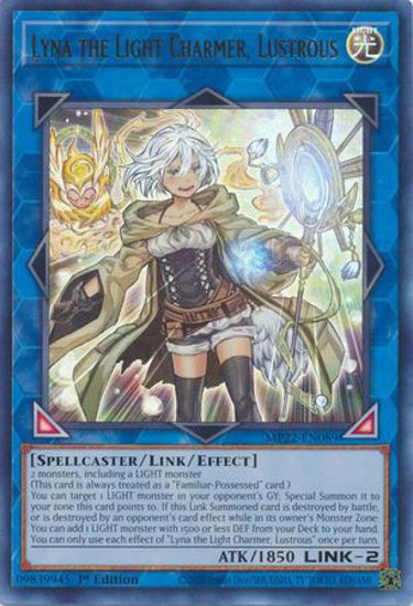 Lyna the Light Charmer, Lustrous - MP22-EN089 - Ultra Rare 1st Edition