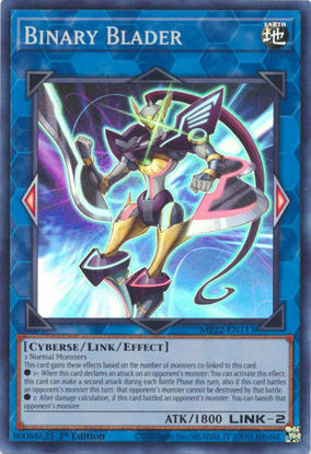 Binary Blader - MP22-EN113 - Super Rare 1st Edition