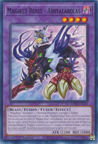 Magikey Beast - Ansyalabolas - MP22-EN143 - Common 1st Edition