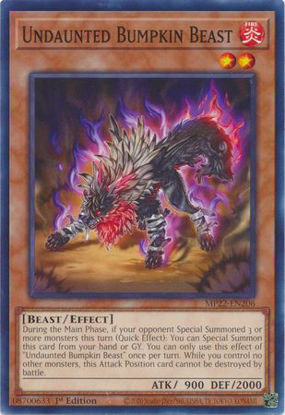 Undaunted Bumpkin Beast - MP22-EN206 - Common 1st Edition