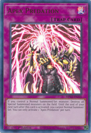 Apex Predation - MP22-EN235 - Ultra Rare 1st Edition