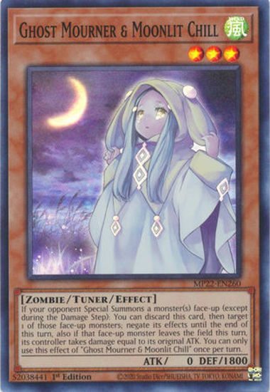 Ghost Mourner & Moonlit Chill - MP22-EN260 - Super Rare 1st Edition