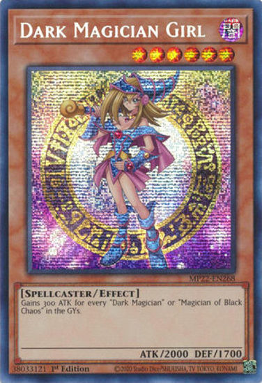 Dark Magician Girl - MP22-EN268 - Prismatic Secret Rare 1st Edition