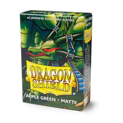 Dragon Shield Small Sleeves - Japanese Matte Apple Green (60 Sleeves)