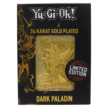 Limited Edition 24K Gold Plated Collectible - Dark Paladin