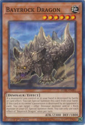 Bayerock Dragon - DABL-EN081 - Common 1st Edition