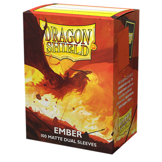 Dragon Shield Small Sleeves - Japanese Dual Matte Ember 'Alaric, Revolution Kindler' (100 Sleeves)