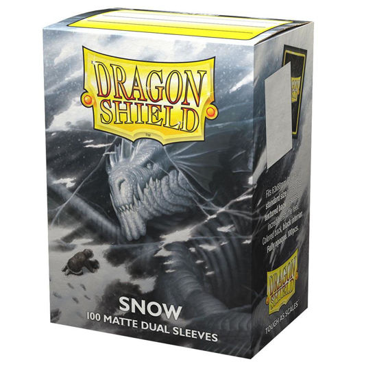 Dragon Shield Small Sleeves - Japanese Dual Matte Snow 'Nirin' (100 Sleeves)