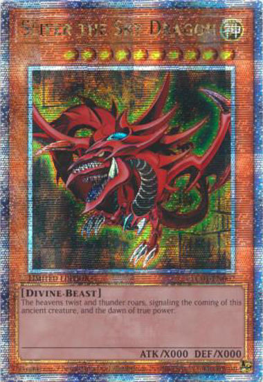 Slifer the Sky Dragon - LC01-EN002 - Quarter Century Secret Rare Limited Editon