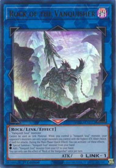 Rock of the Vanquisher - WISU-EN022 - Ultra Rare 1st Edition