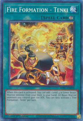 Fire Formation - Tenki - WISU-EN028 - Rare 1st Edition