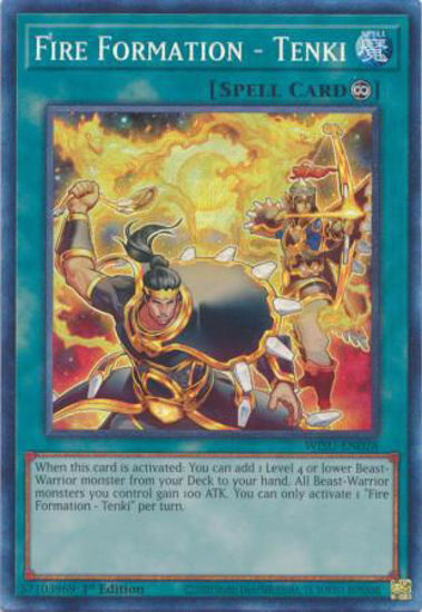 Fire Formation - Tenki - WISU-EN028 - Rare 1st Edition