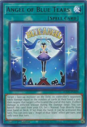 Angel of Blue Tears - MAZE-EN029 - Rare 1st Edition