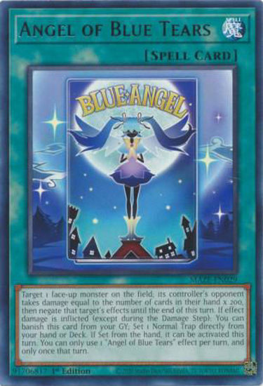 Angel of Blue Tears - MAZE-EN029 - Rare 1st Edition